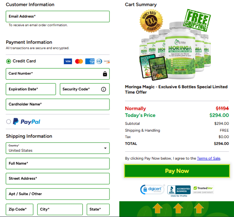 Moringa Magic-Secure-Checkout